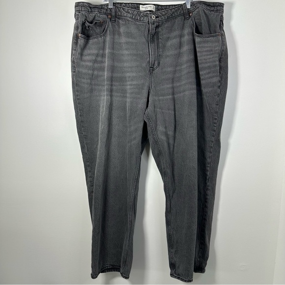 Abercrombie & Fitch The Loose High Rise Curve Love Jeans Size 24 NWOT - Picture 3 of 10
